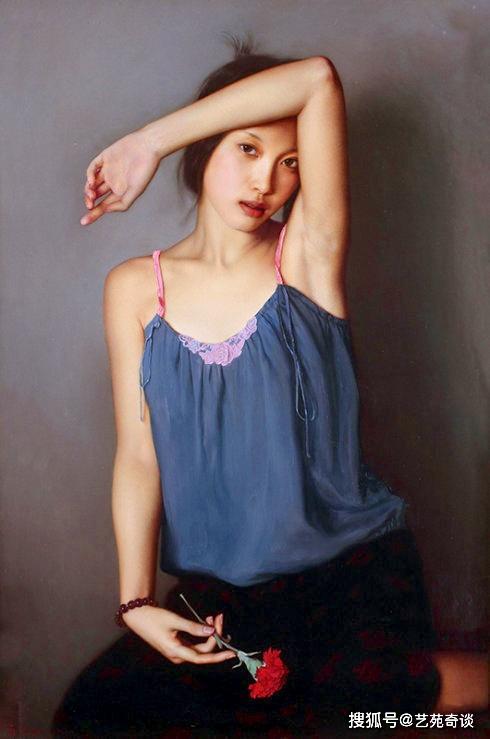 是90后知名演员,也是当今画家最贵的人体模特,作品价格超千万_刘玫麟