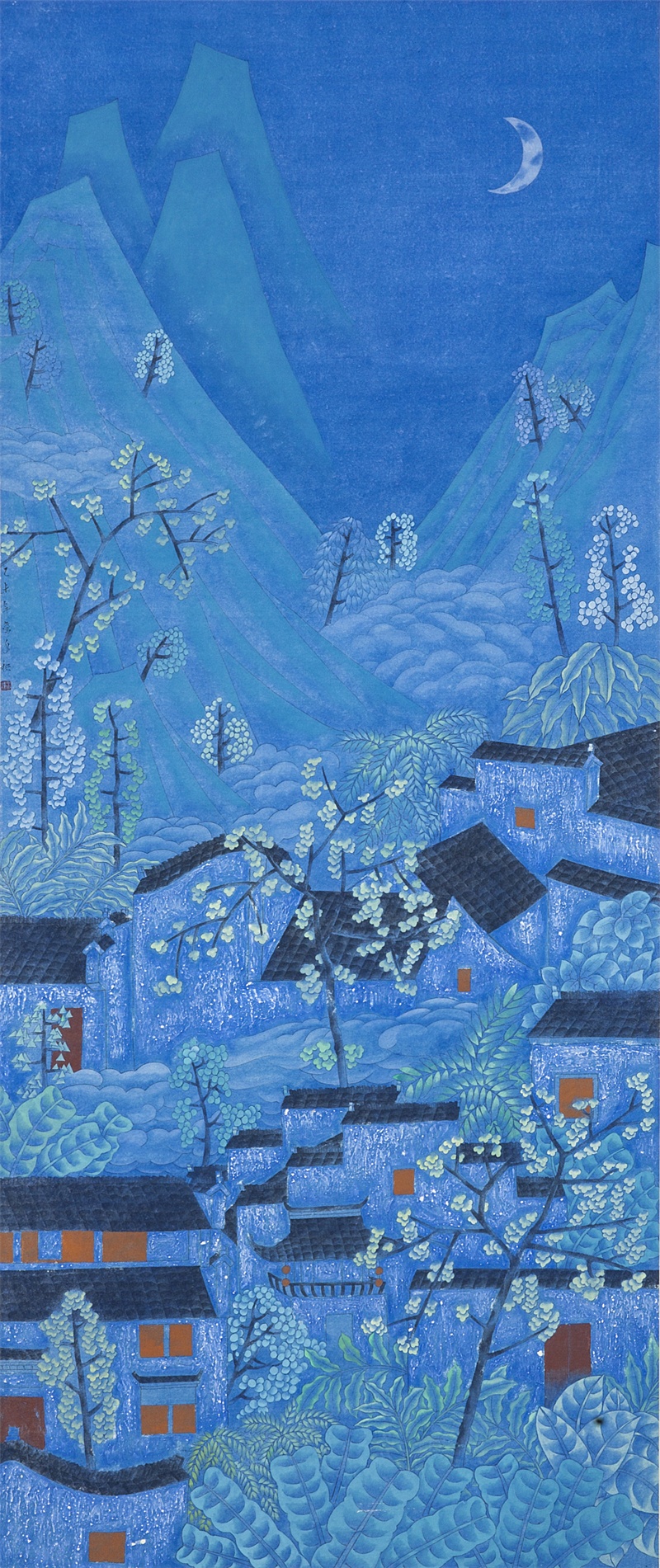 中国画名家画家詹水秧作品欣赏