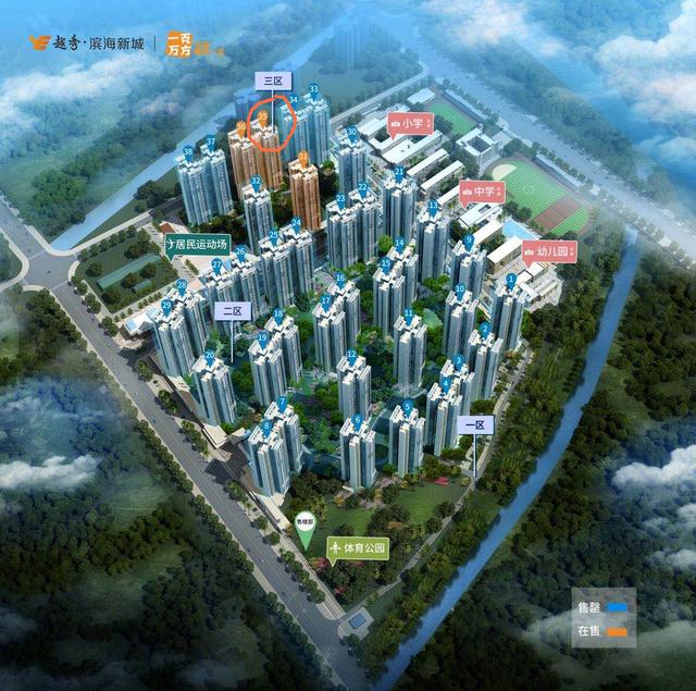 最后一栋南沙销冠盘越秀滨海新城全新35栋92108方20300元方起
