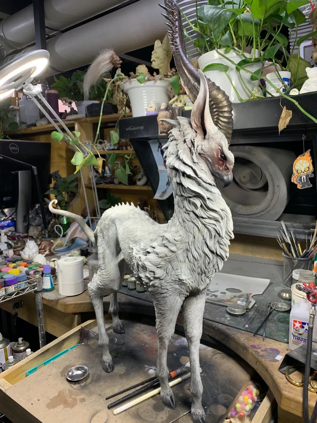 末那工作室庞晋皖涂装是一项神奇的工作