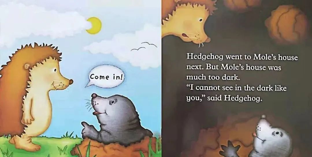 绘本故事ahouseforhedgehog刺猬的新家