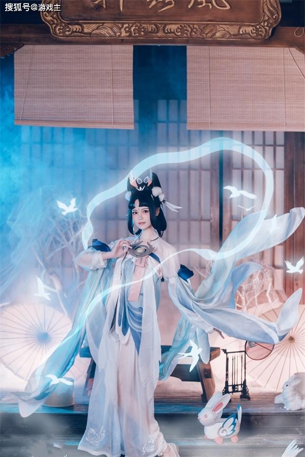 王者荣耀幽恒美如画真人照比皮肤美太多气质身材不输腐团儿