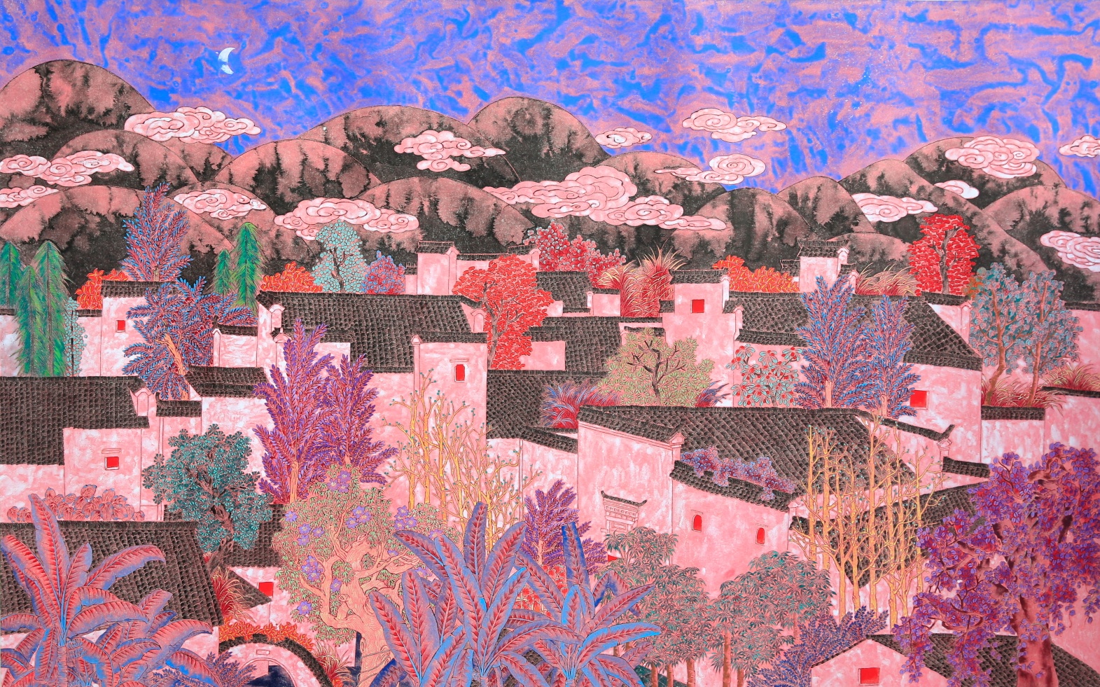 中国画名家画家詹水秧作品欣赏