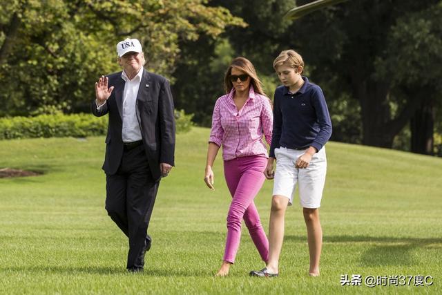 美国总统特朗普最小的儿子 barron trump 今天满14周岁啦!