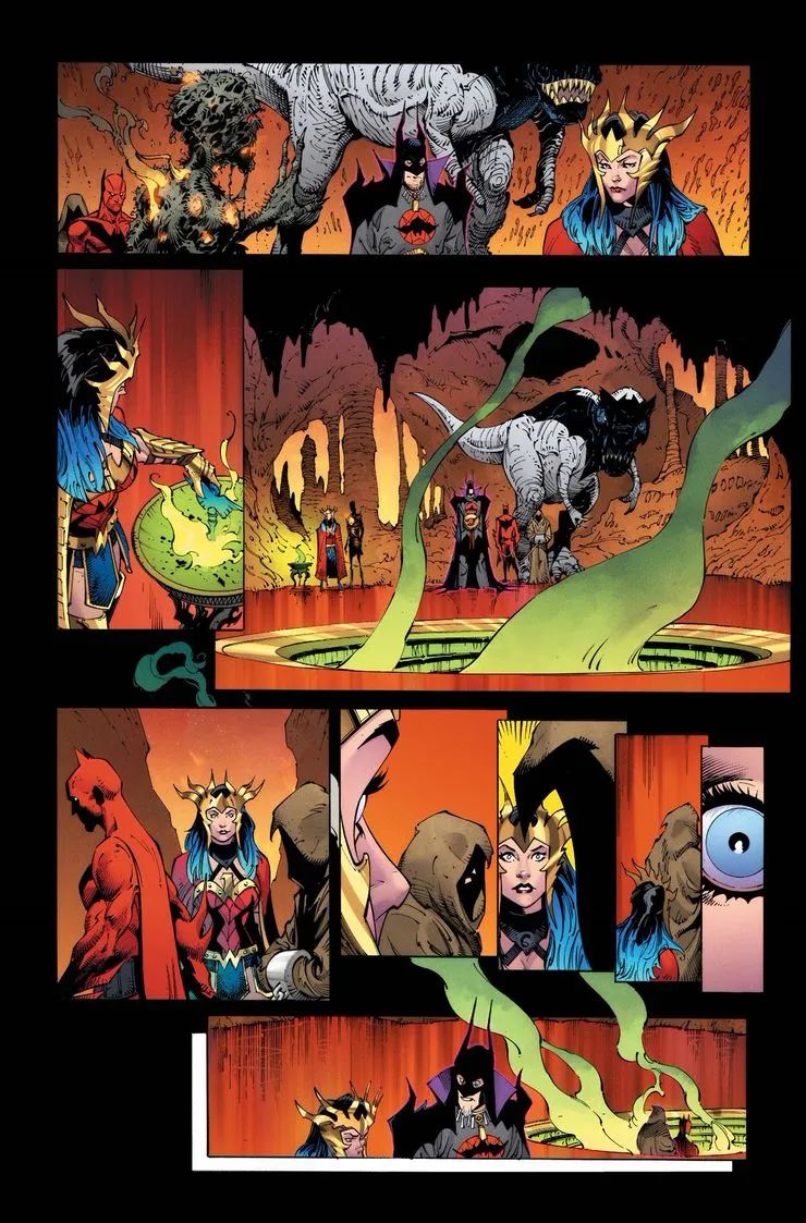 漫画邪恶蝙蝠侠登场死亡金属正式预览放出地狱降临