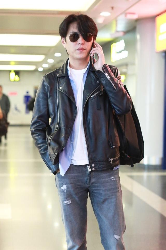 43岁的靳东怎么能这么会穿私下穿搭也太帅了