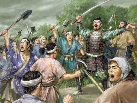 私战破坏了各地的政治平衡,地爆发的一揆(暴动)如同一颗颗不定时炸弹