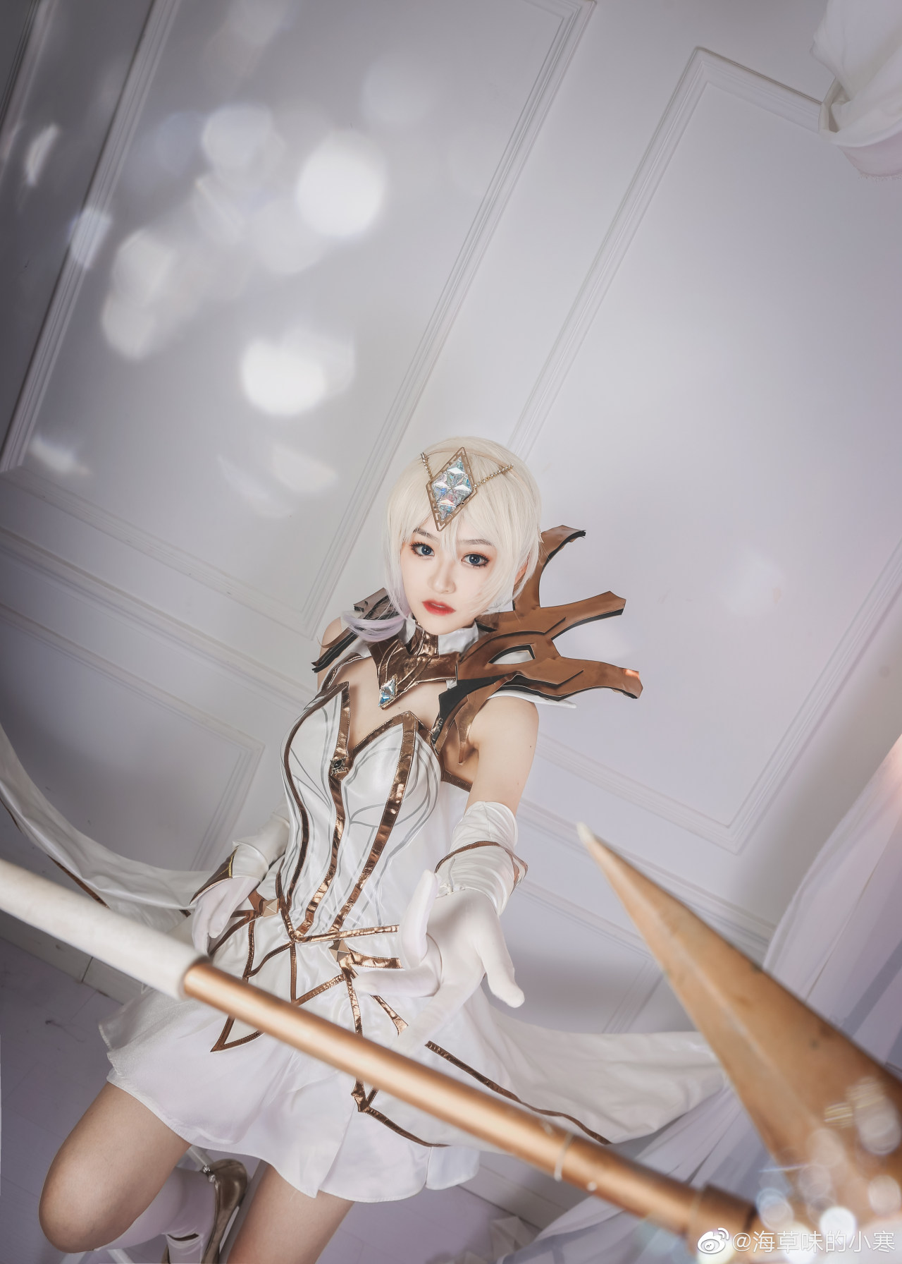 英雄联盟拉克丝大元素使cosplay