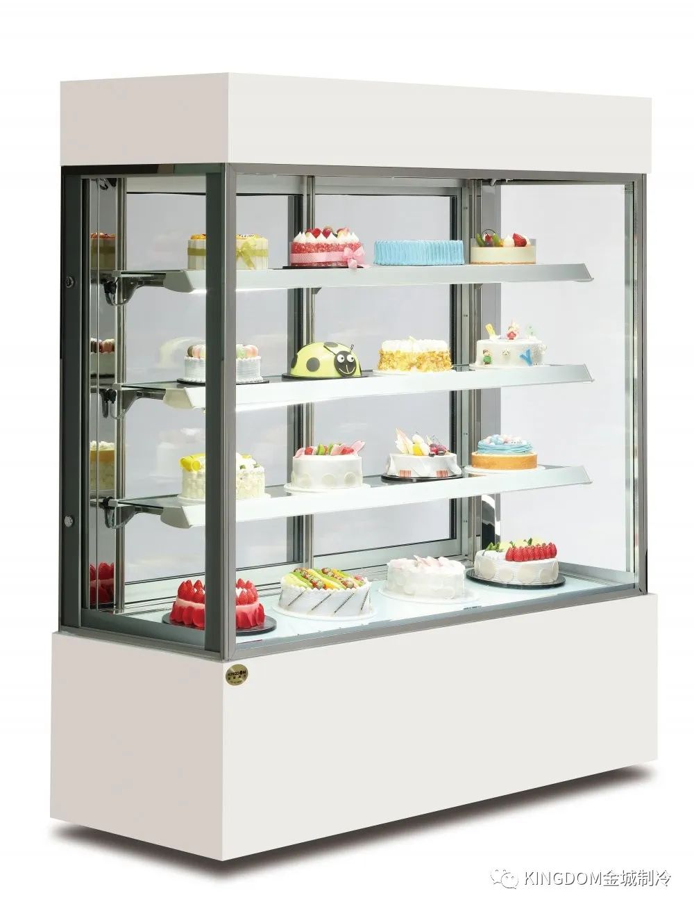 不论您是靠橱窗摆放金城立式展示柜来帮忙如何在众多甜品店中脱颖而出