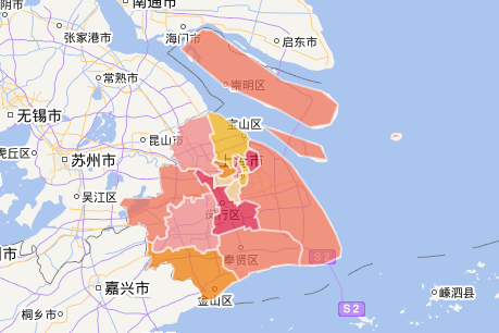 上海飛地一共7塊,分別是上海大豐農場(實際由三塊