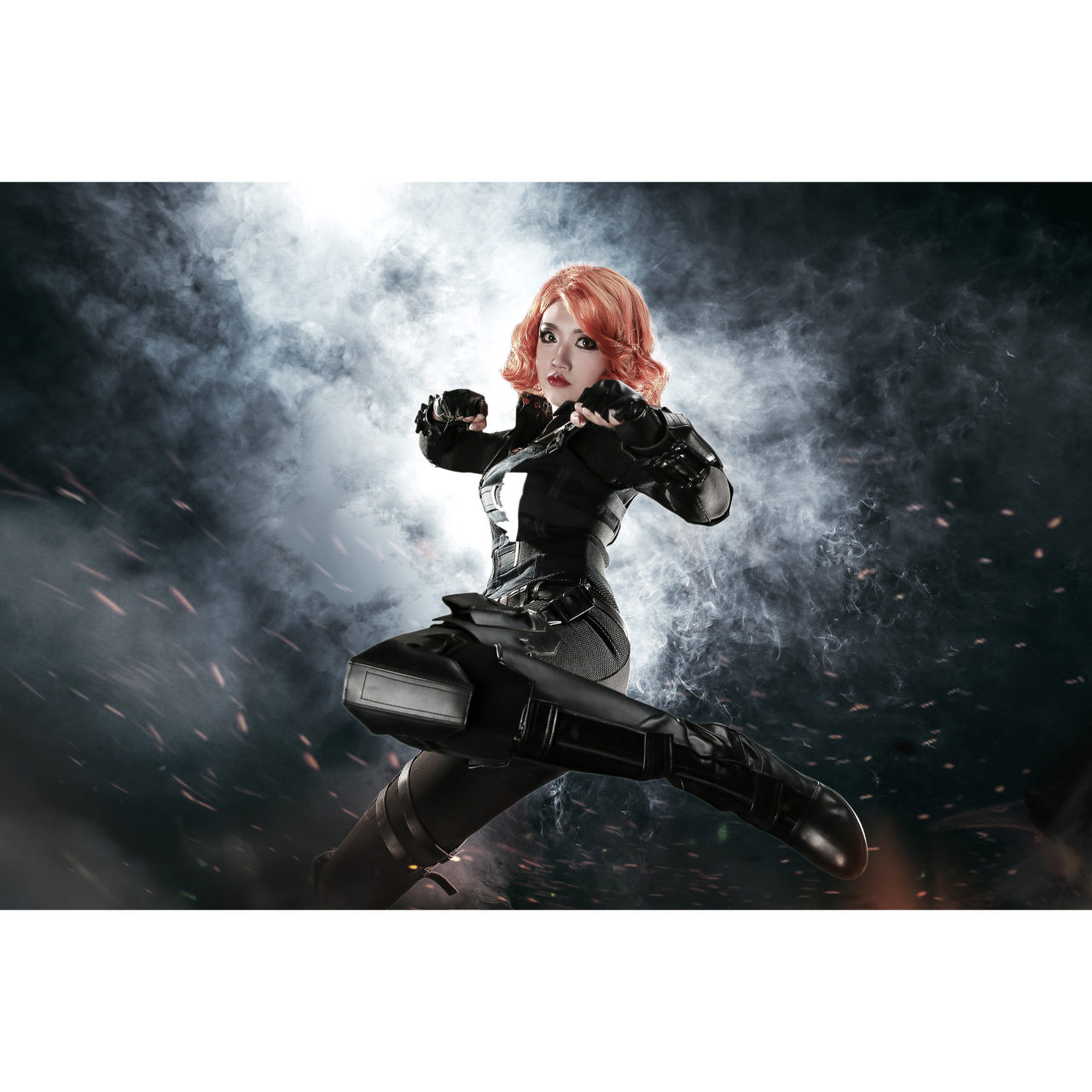 黑寡妇 black widow cosplay