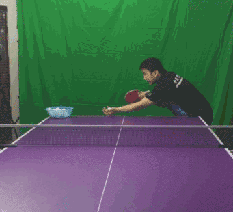 视频动图解析侧拐弧圈球怎么接看这一篇就足够了