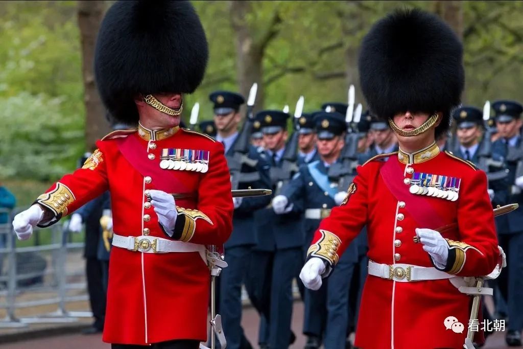 日不落帝国的残光余影英国胸甲骑兵阅兵剪影