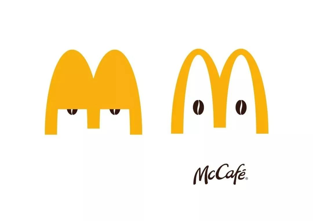 麦当劳换logo了