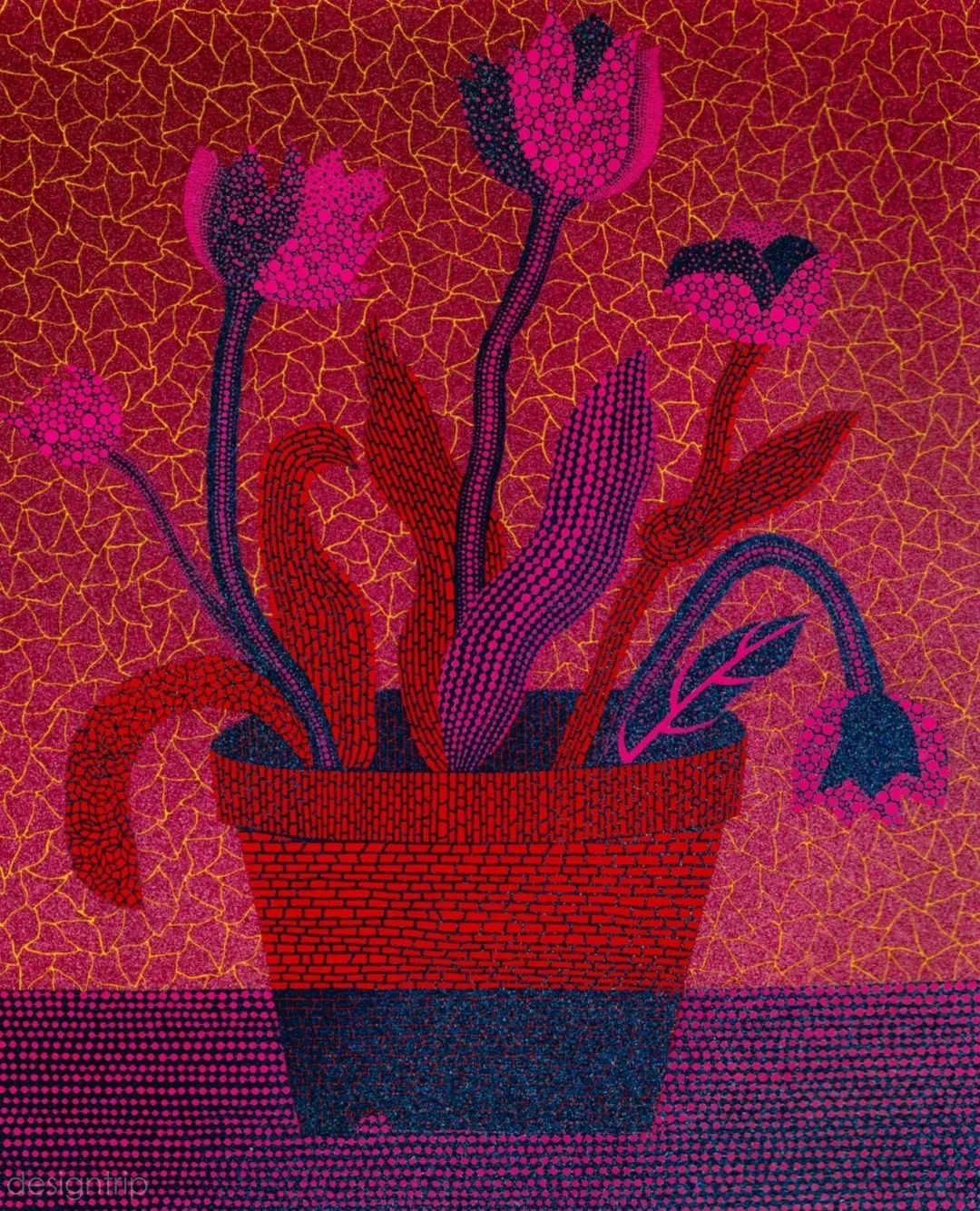 草间弥生波点之外艺术更美