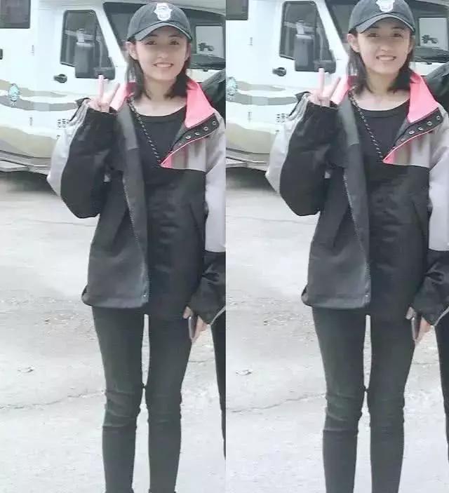 有种瘦叫膝盖怎么都碰不到一起张子枫和路人对比这有70斤吗