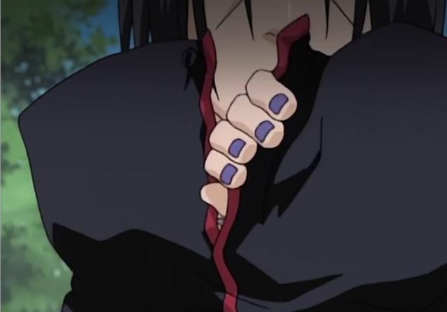 火影:鼬的左臂一直吊着,是骨折了吗?_宇智波鼬