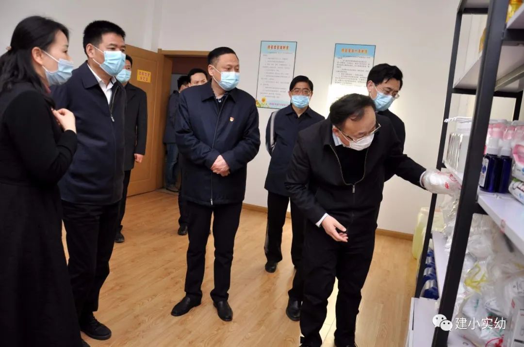 省教育厅副厅长洪流来亭督查疫情防控和开学准备工作