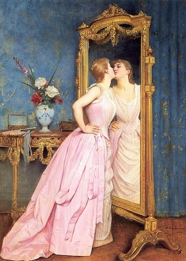 24岁的法国油画家,以善于描绘女性而声名鹊起 _绘画