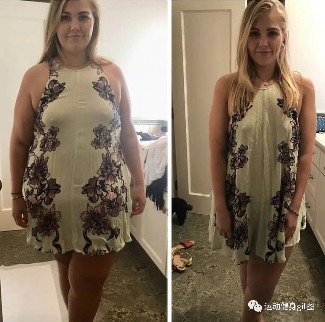 同样的衣服动作胖和瘦的差别看完我头也不回的减肥去了