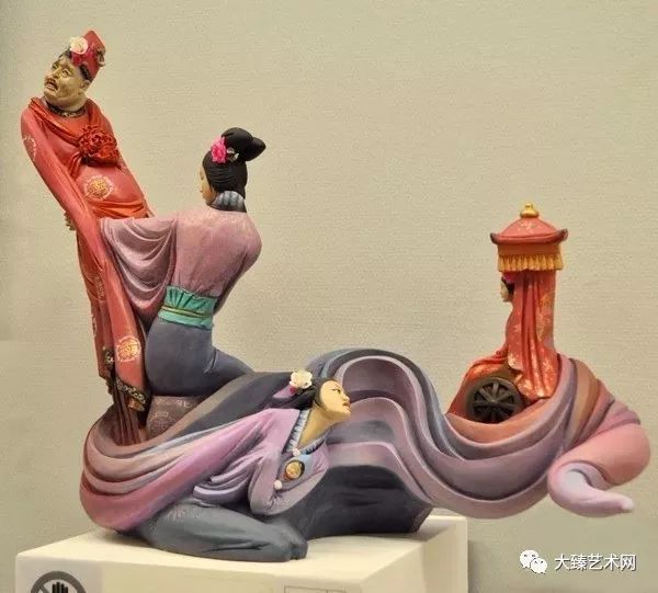 艺术家张锠泥人张第四代传人继承彩塑艺术