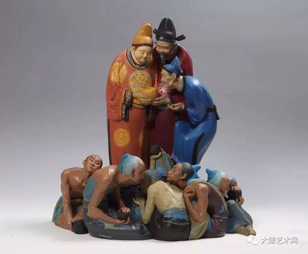 艺术家张锠泥人张第四代传人继承彩塑艺术