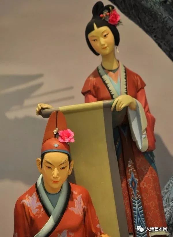 艺术家张锠泥人张第四代传人继承彩塑艺术