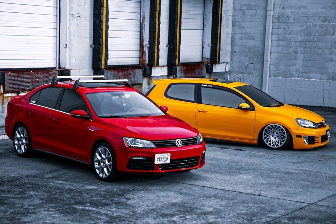 六代高尔夫gti两门版,干干净净的姿态最美