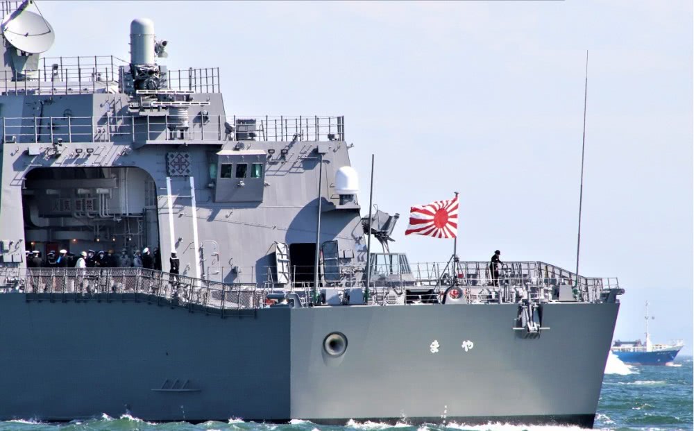 日本第一艘新一代神盾舰服役配96个垂发单元可拦截弹道导弹