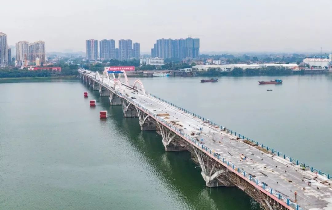 延期清远大桥6月下旬通车