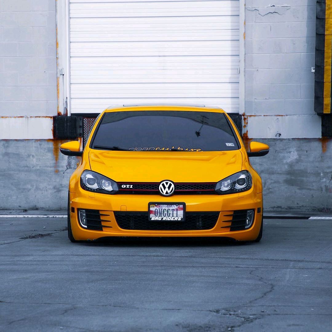 六代高尔夫gti两门版,干干净净的姿态最美