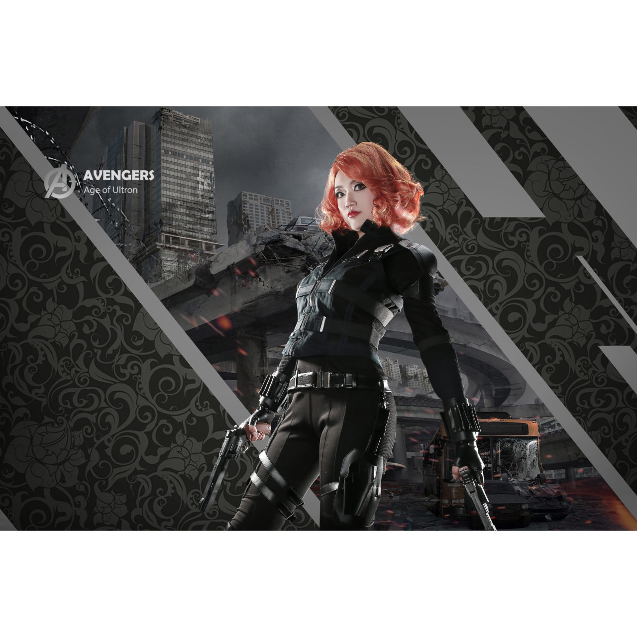 黑寡婦 black widow cosplay