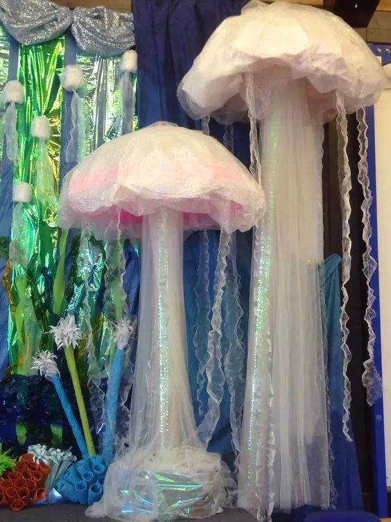 【海洋手工】创意亲子手工diy——海底世界水母系列