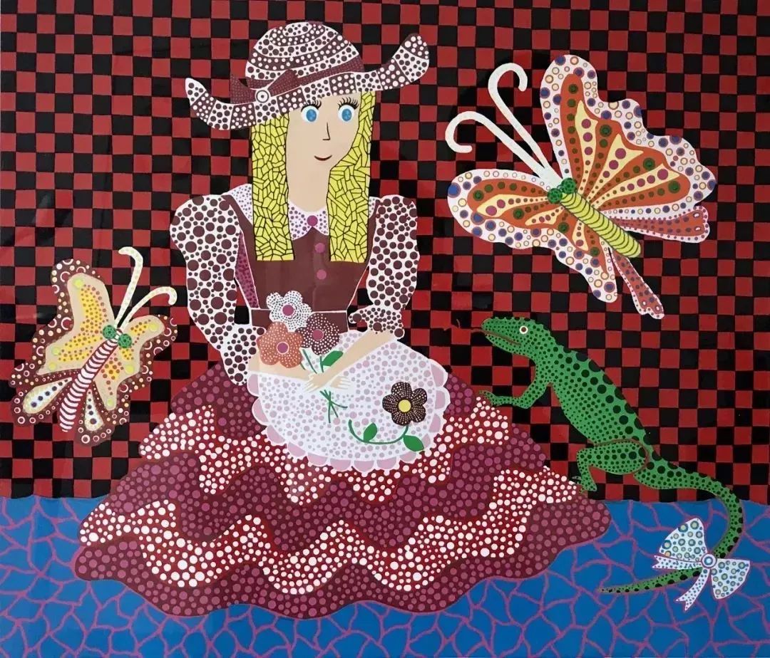 草间弥生,波点之外,艺术更美!_圆点