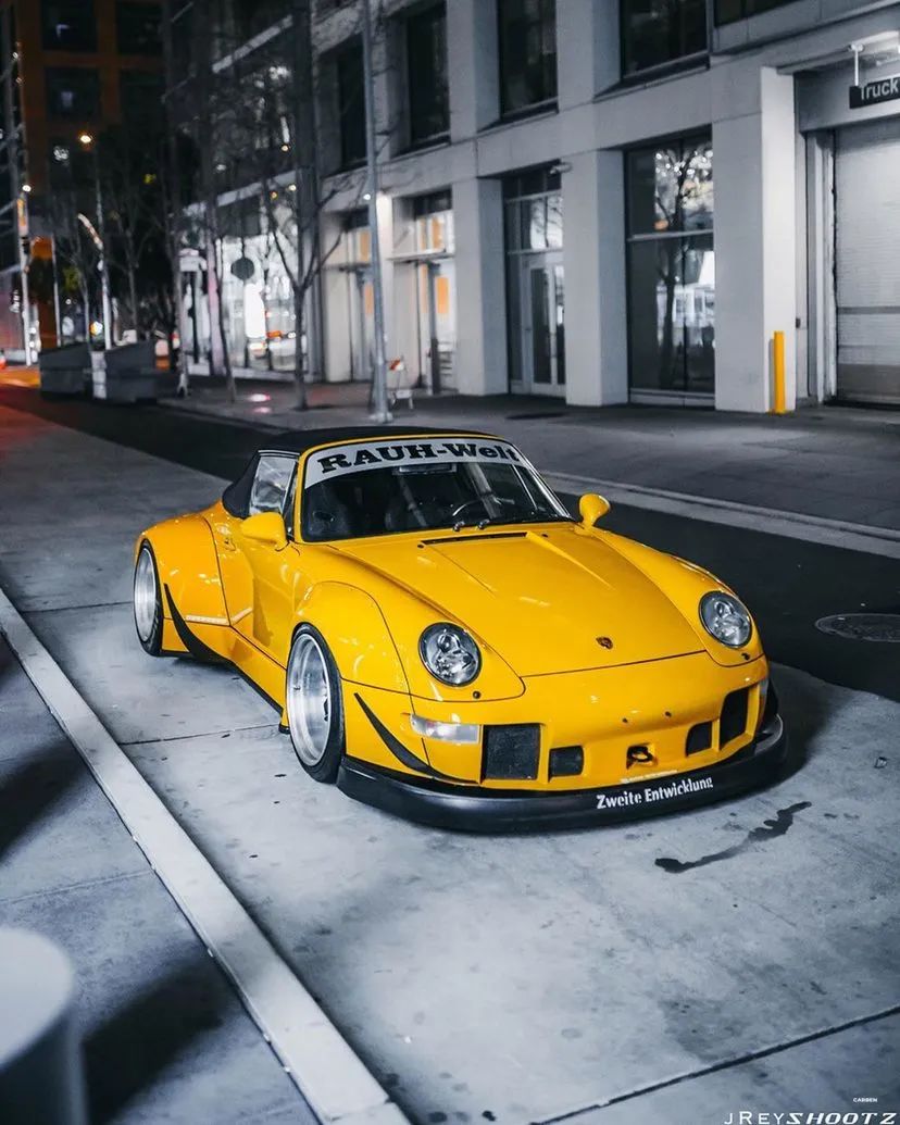 美图欣赏保时捷911993rwb