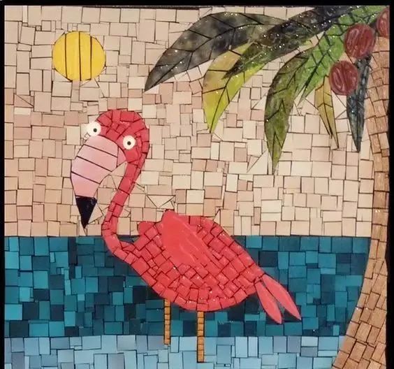 天呐!这些马赛克拼贴,简直美得不忍直视_孩子