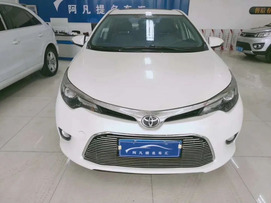 2014款 丰田雷凌 1.6 cvt 精英版