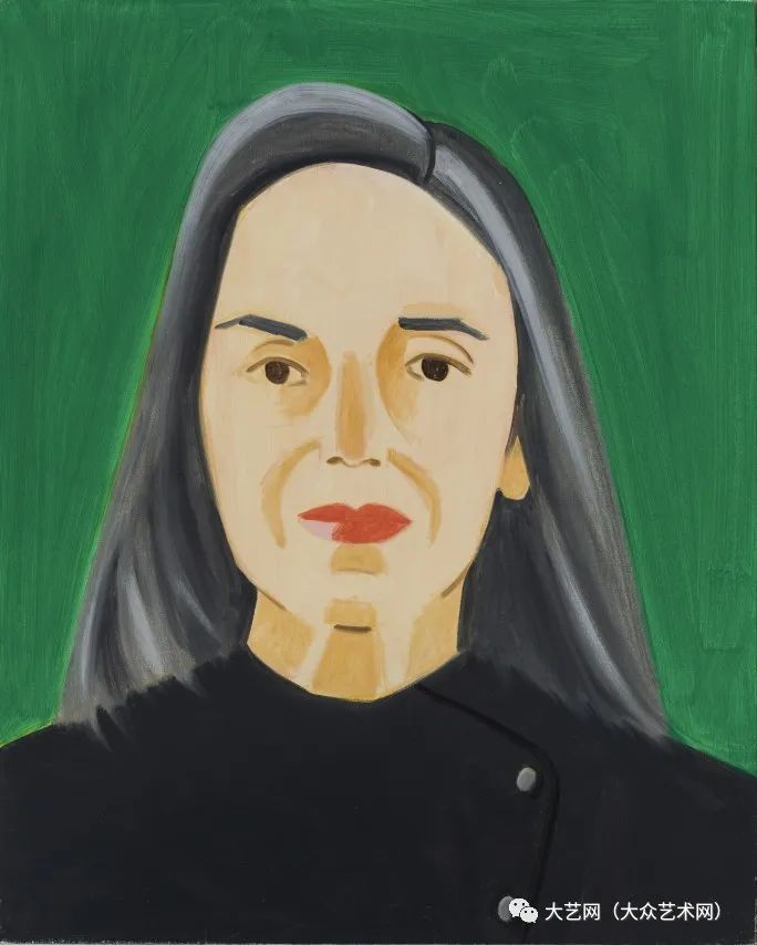 美国新写实主义代表人物亚历克斯 · 卡茨(alex katz)极简风格