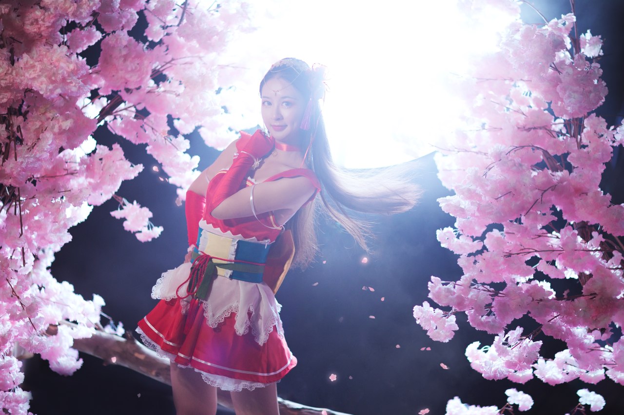三国杀小乔花好月圆cosplay