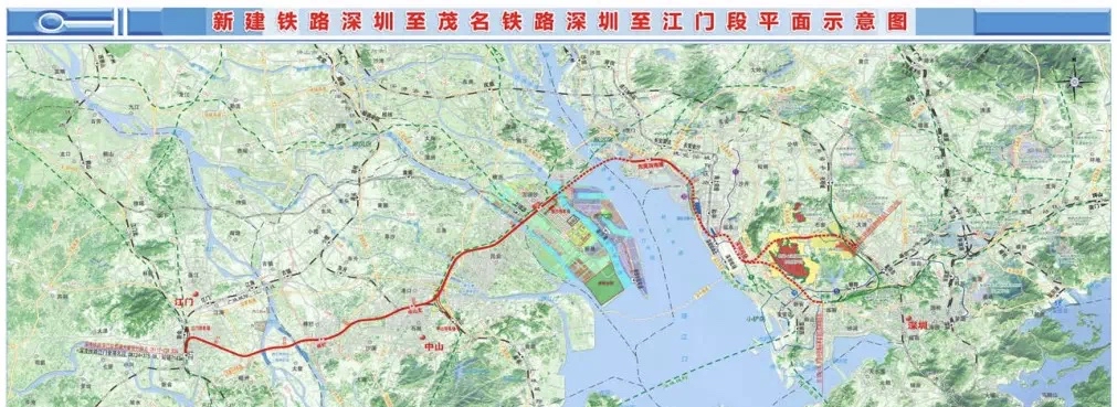 南沙站设4台11线规模深茂高铁深圳至江门段立项批复