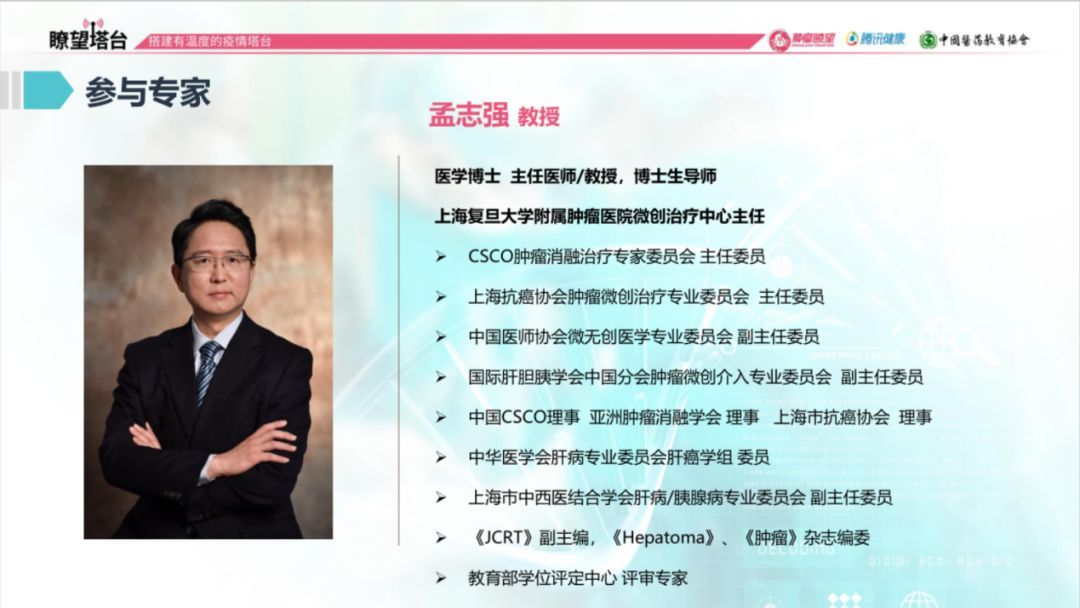 教授,中山大学肿瘤防治中心郭荣平教授共同做客"瞭望塔台"直播间,就"