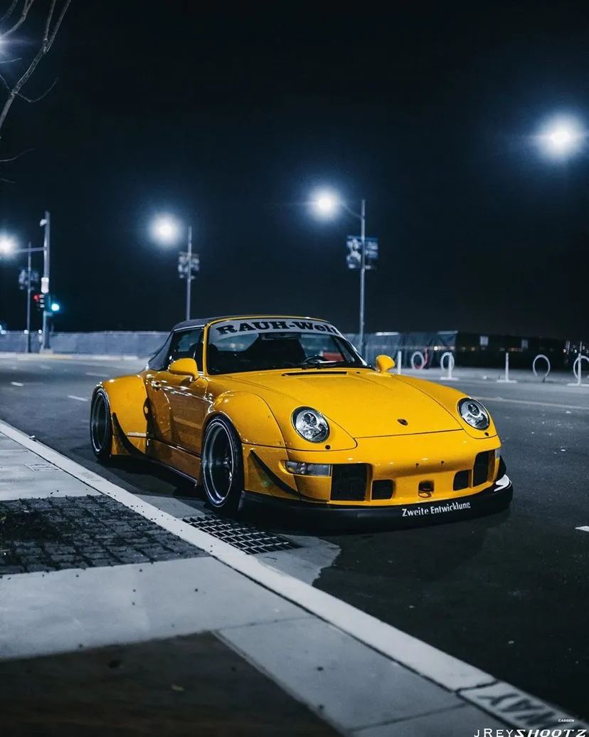美图欣赏保时捷911993rwb