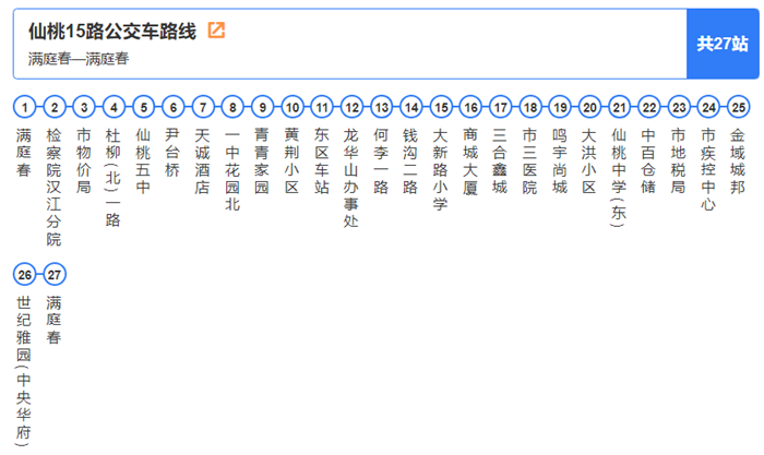 仙桃12路车公交路线图图片