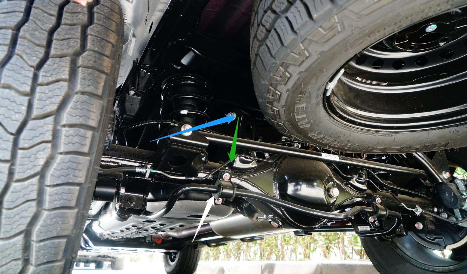 2把锁多片式离合器四驱系统长城炮越野版之静态篇