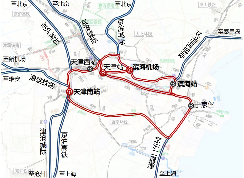 天津铁路枢纽图图片