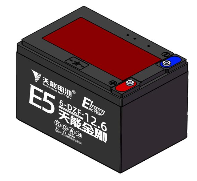 天能电池新品e5金刚上市,单只电池比普通电池多12片极板!