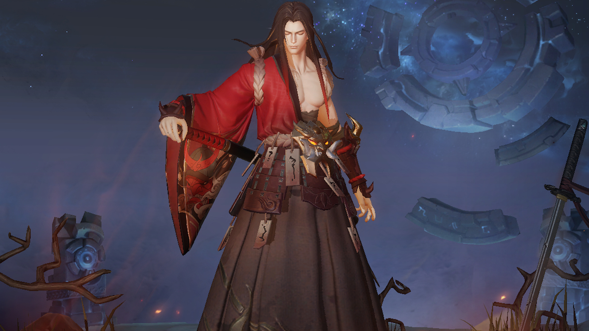 橘右京新皮肤修罗模型曝光这也太帅了吧网友我老公别抢