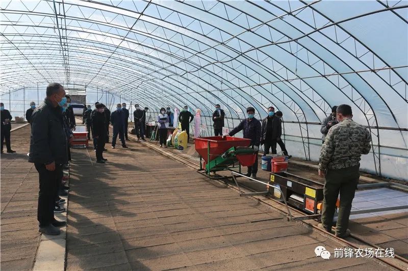 前锋农场强化示范引领为农业生产树立风向标