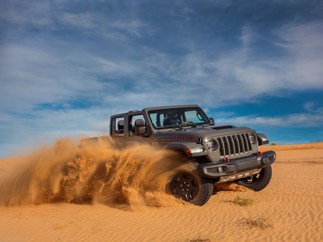 2020年jeep角斗士皮卡mojave莫哈韦沙漠亮相