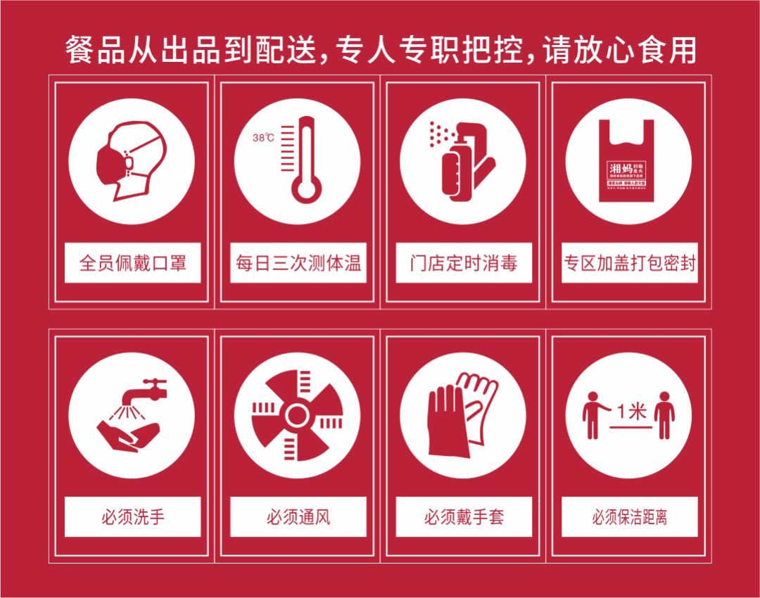 湘妈剁椒鱼头复工啦,继续与你相约美好_消毒